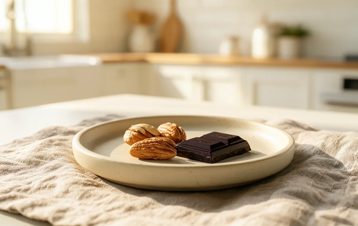 Noix du Brésil et chocolat noir